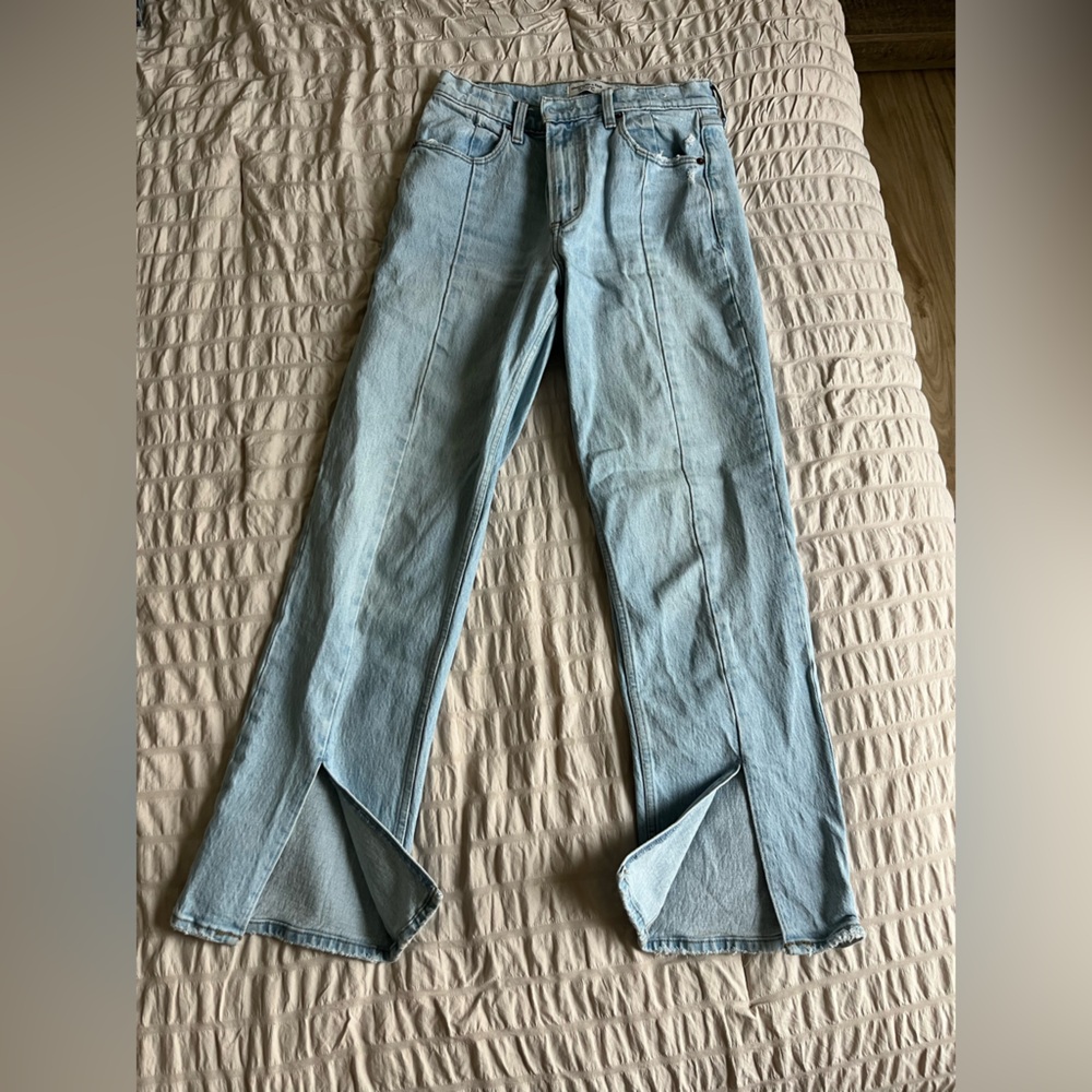 Abercrombie & Fitch Light Blue Flare Jeans